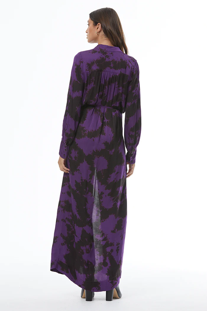 Young Fabulous & Broke Una Maxi Dress Electric Purple