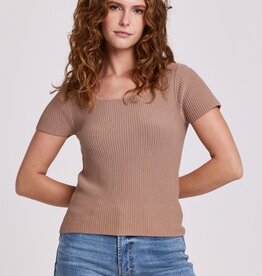 Another Love Lara Top Walnut