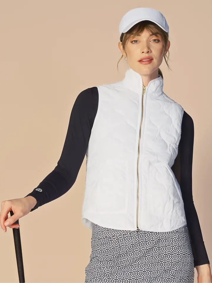 G Lifestyle G Lifestyle Padded Vest White