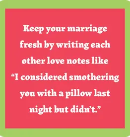 Drinks On Me Smother Coaster