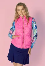 G Lifestyle Padded Vest Hot Pink
