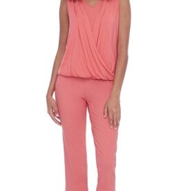 Up Hi Lo Crop Pant Coral