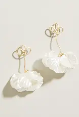 Spartina Corolla Stem Earring Pearl
