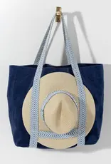 Tote w/ Hat Navy