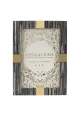 Shiraleah Mansour Faceted Frame Grey 4x6