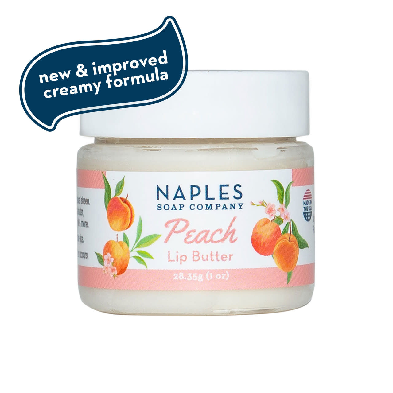 Naples Soap Co. Lip Butter Peach