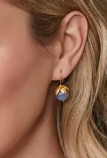 Spartina Bauble Drop Earrings Light Blue
