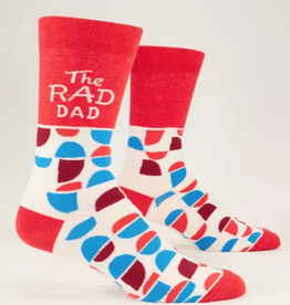 Blue Q The Rad Dad Mens Socks