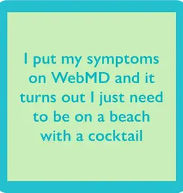 Drinks On Me Web Md Coaster