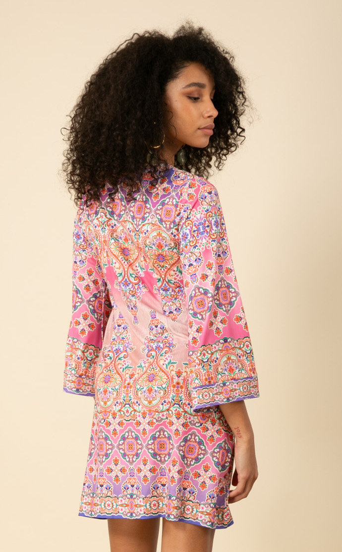 Hale Bob Aniyah Dress Pink