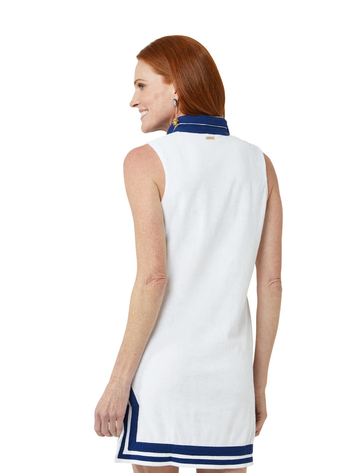 Cabana Life Sleeveless White Terry Dress/Cover Up