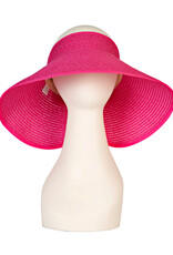 Pink Foldable Travel Visor