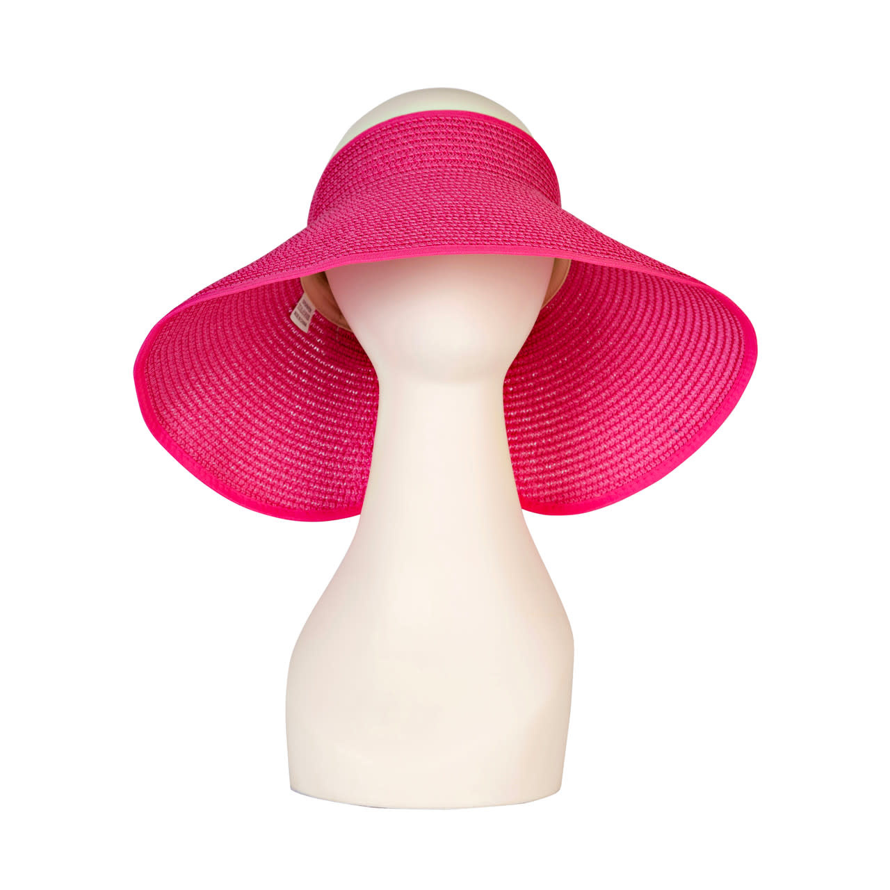 Pink Foldable Travel Visor
