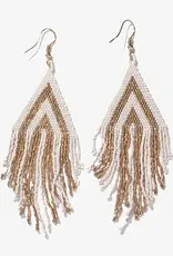 Ink + Alloy Haley Beaded Fringe Earrings