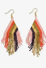 Ink + Alloy Haley Beaded Fringe Earrings
