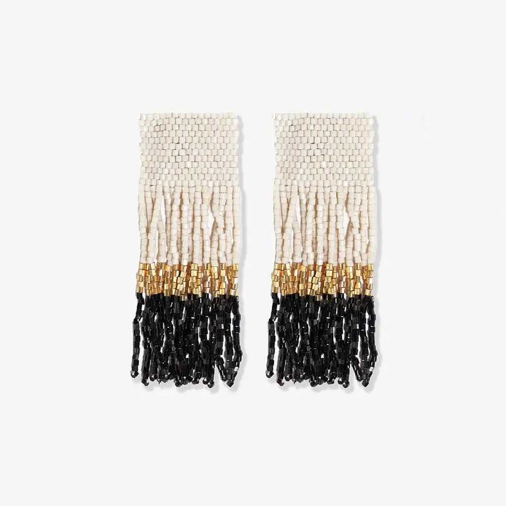 Ink + Alloy Ava Colorblock Beaded Earrings