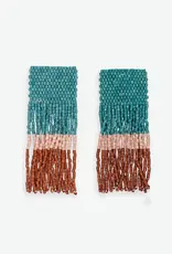 Ink + Alloy Ava Colorblock Beaded Earrings