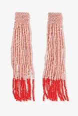 Ink + Alloy Ila Thick Stripe Fringe Earrings