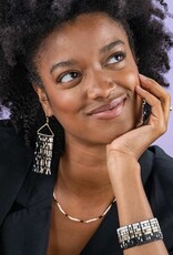 Ink + Alloy Patricia Bead Gradient Earrings