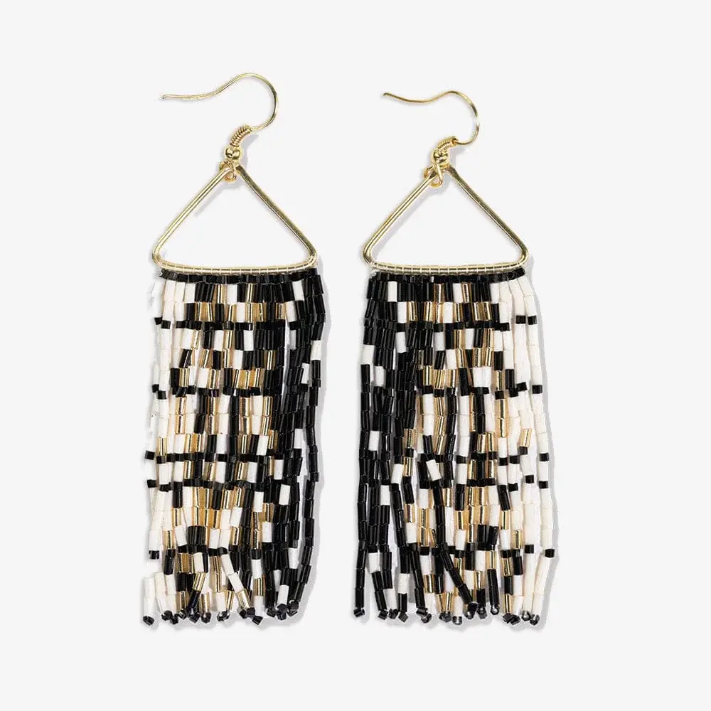 Ink + Alloy Patricia Bead Gradient Earrings