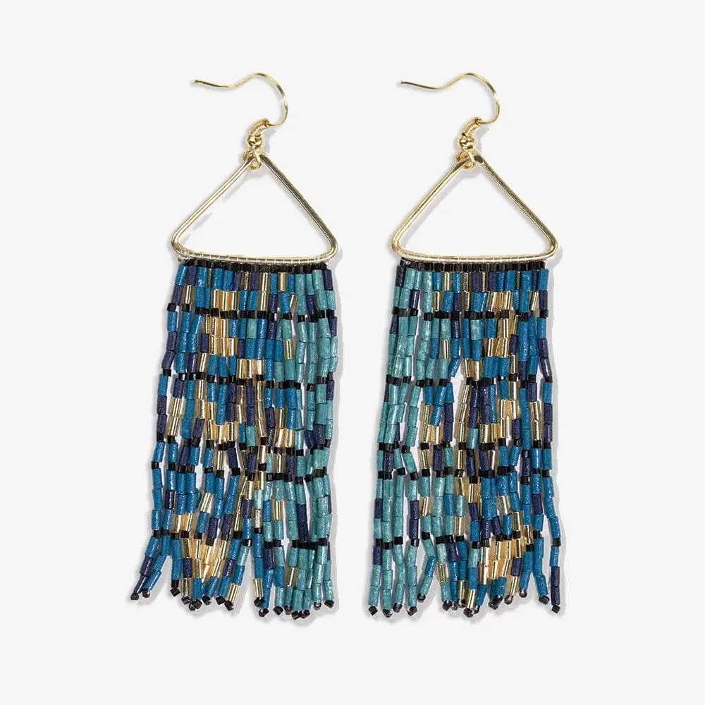 Ink + Alloy Patricia Bead Gradient Earrings