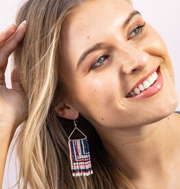 Ink + Alloy Paige Ascending Beaded Earrings