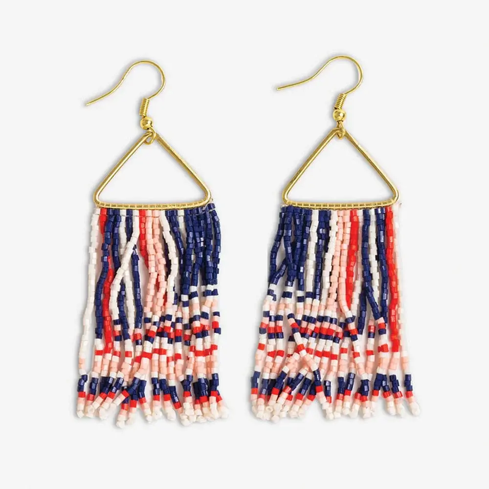Ink + Alloy Paige Ascending Beaded Earrings