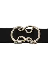 German Fuentes One Size Stretch Belt w/ Metal Buckle