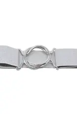 German Fuentes One Size Stretch Belt w/ Metal Buckle