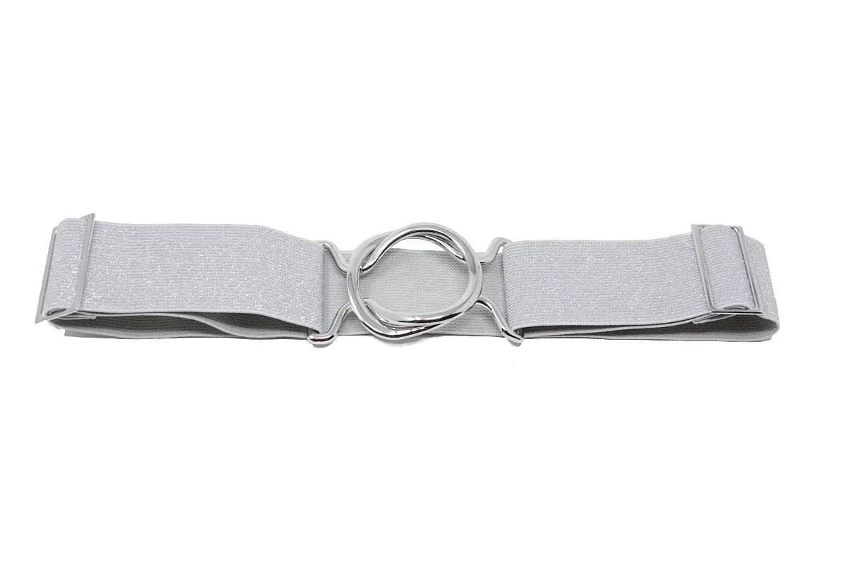 German Fuentes One Size Stretch Belt w/ Metal Buckle