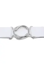 German Fuentes One Size Stretch Belt w/ Metal Buckle