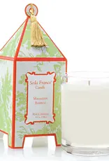 Seda France Toile Pagoda 10.2 oz Candle Malaysian Bamboo
