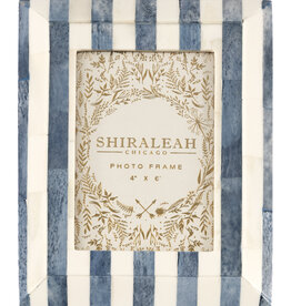 Shiraleah Portofino Blue Stripe Frame 4x6