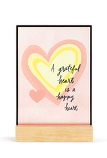 Demdaco Grateful Heart Large Suncatcher
