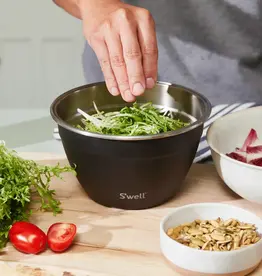 S'well Salad Bowl Kit Onyx