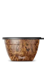 S'well Salad Bowl Kit Teak