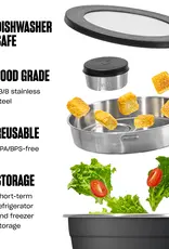 S'well Salad Bowl Kit Teak