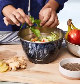 S'well Salad Bowl Kit Azurite Marble