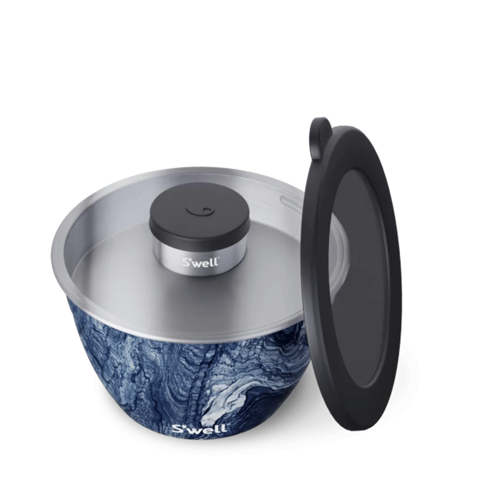 S'well Salad Bowl Kit Azurite Marble