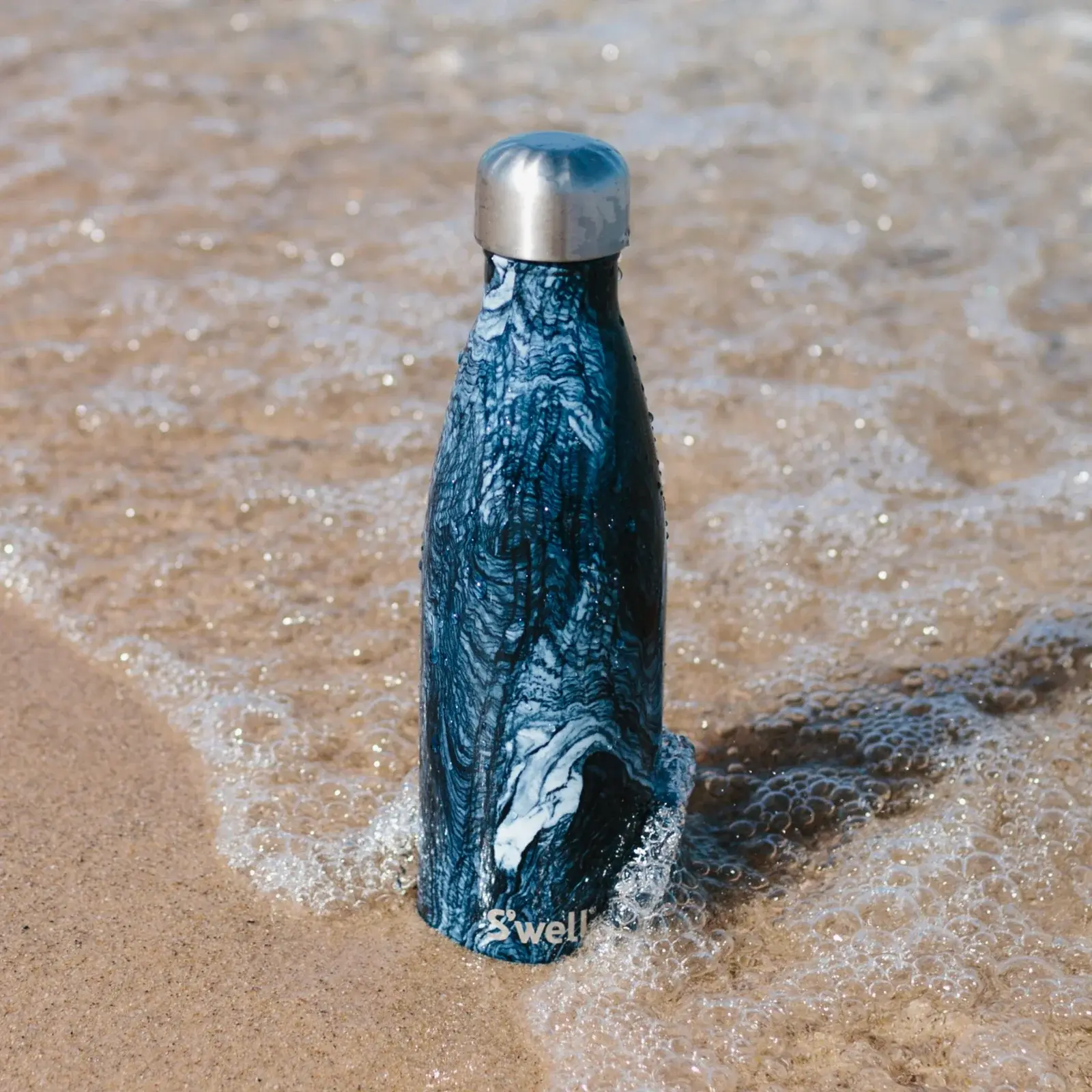 S'well 17oz Bottle Azurite Marble