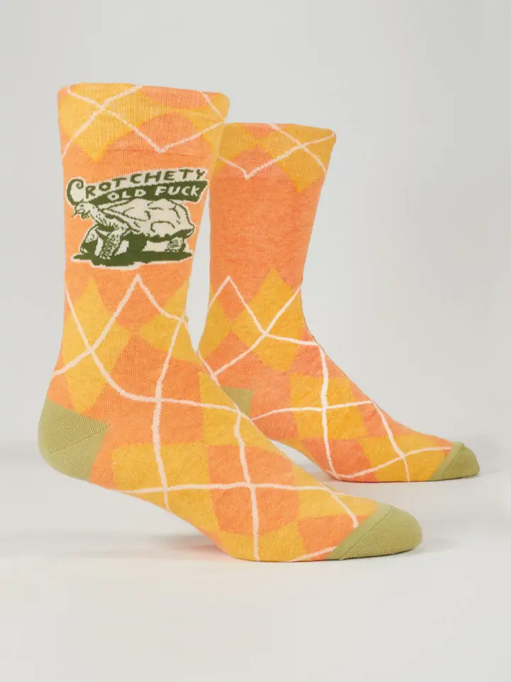 Blue Q Crotchety Old Fuck Men's Socks