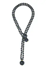 Zenzii Beaded Lariat Necklace