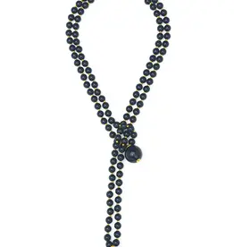 Zenzii Beaded Lariat Necklace