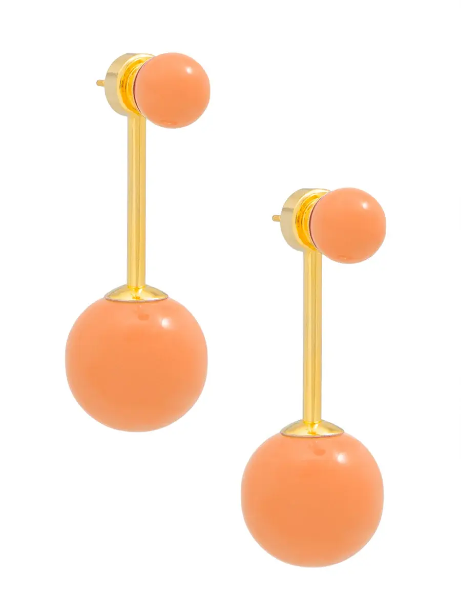 Zenzii Ball Ear Jacket Earring