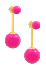 Zenzii Ball Ear Jacket Earring
