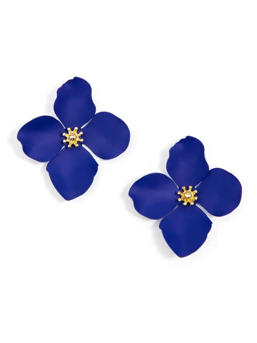 Zenzii Garden Party Statement Earring