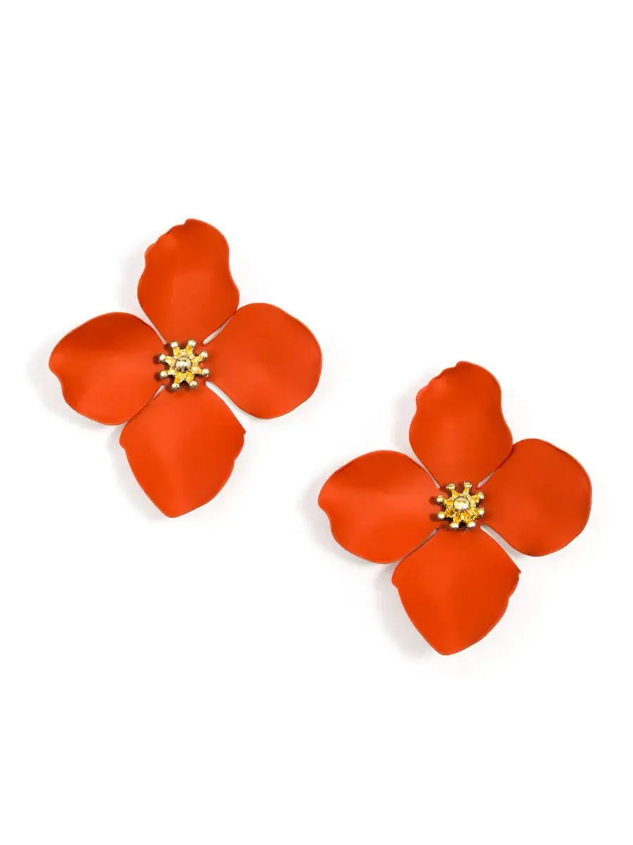 Zenzii Garden Party Statement Earring