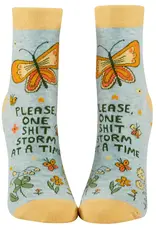 Blue Q One Shitstorm At A Time Women's Socks