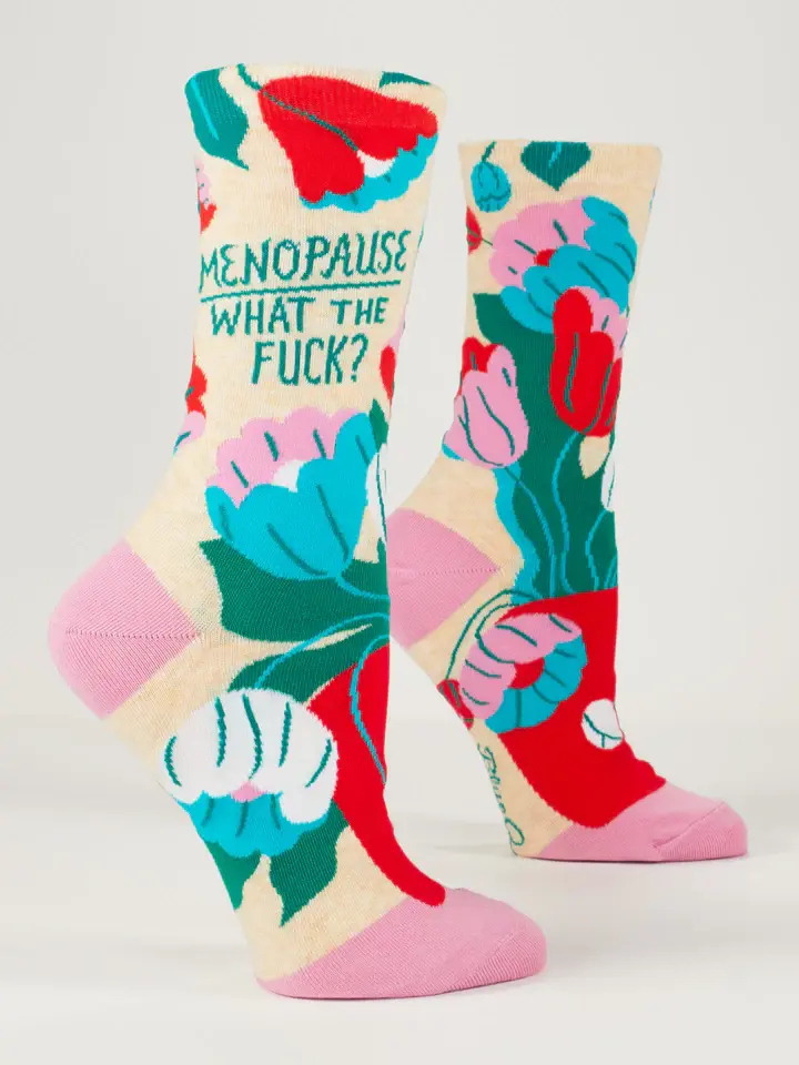 Blue Q Menopause. What The Fuck? Womens Socks