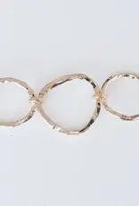 Leslie Curtis Darby Circle Link Bracelet Gold